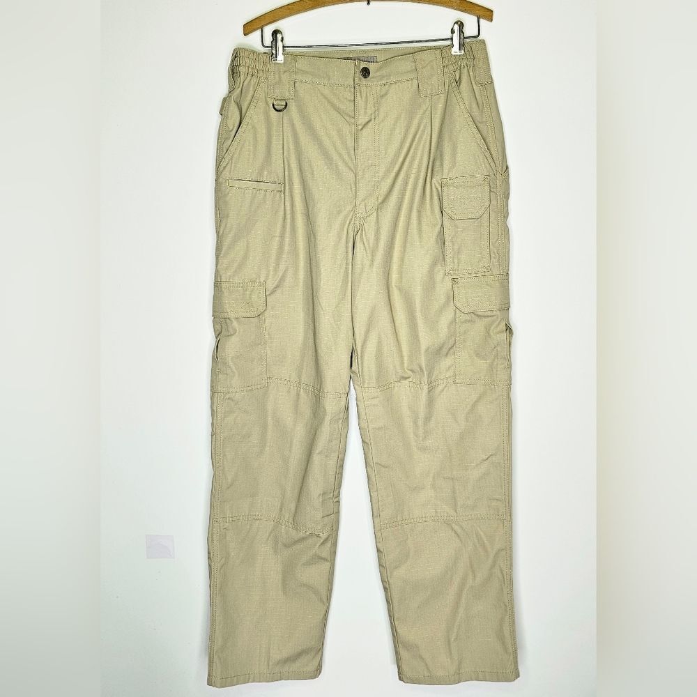 5.11 Tactical Series Men’s Pro Pants in Khaki Size 34 x 32